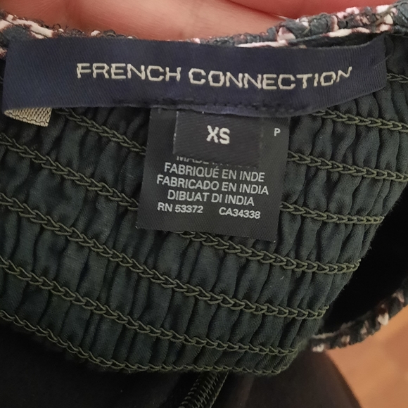 French Connection Elao Drape smock dress size xs - Picture 7 of 9